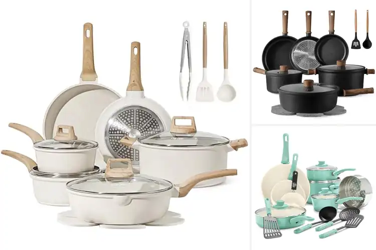 Detailed view of Best 16 Piece Cookware Sets: Durable, Stylish & Easy to Use