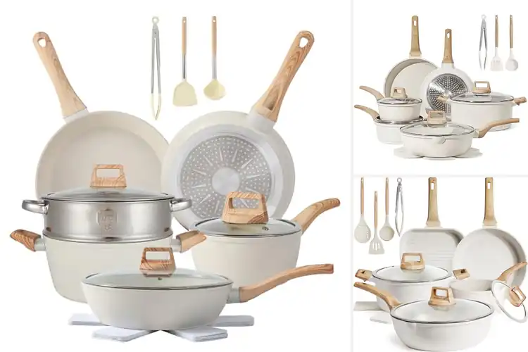 Detailed view of Best 16 Piece Pots And Pans Sets