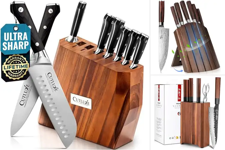 Detailed view of 10 Best Acacia Knives for Effortless Cooking