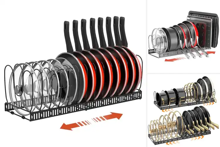 Detailed view of Best Adjustable Cookware Dividers