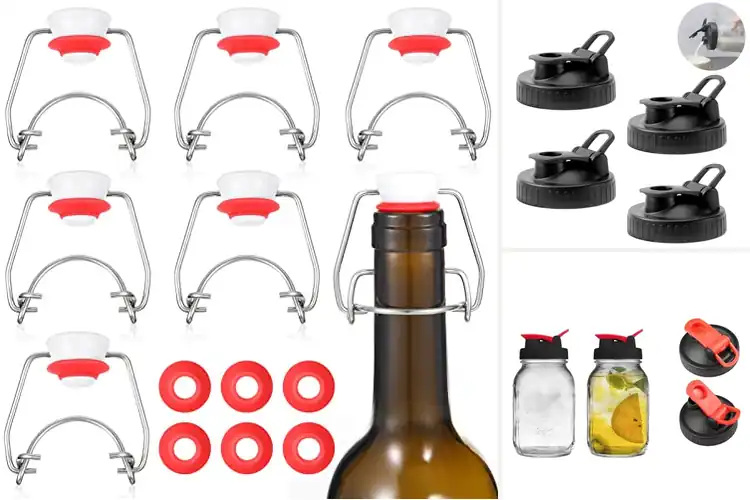 Detailed view of Best Airtight Flip Caps: Keep Liquids Fresh & Secure