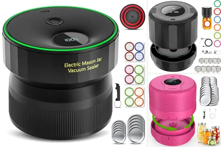 Detailed view of Best Automatic Canning Vacuum Sealer Mason Jar