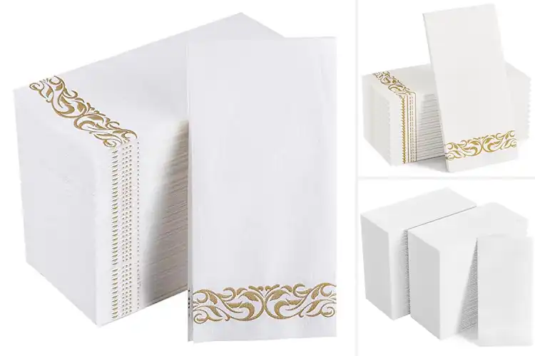 Detailed view of 10 Best Baby Shower Napkins for a Chic Table Setup
