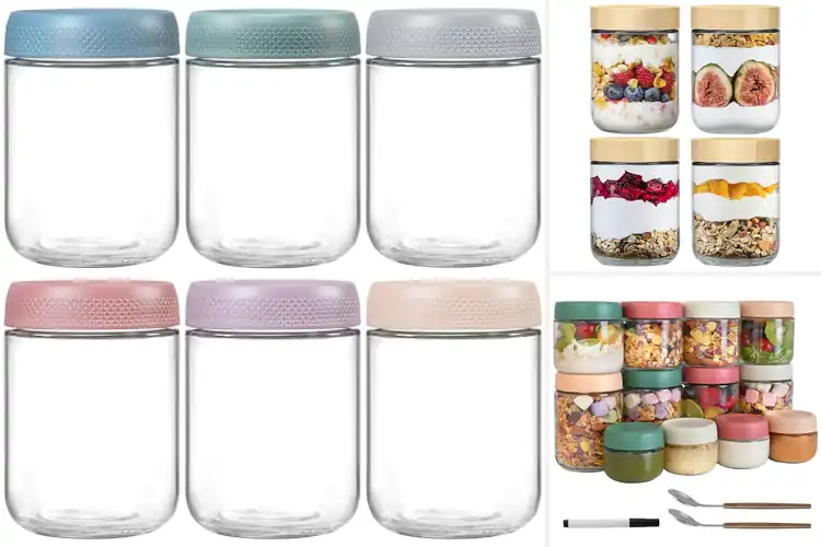 Detailed view of Best BPA Free Glass Mason Jars For Food Storage