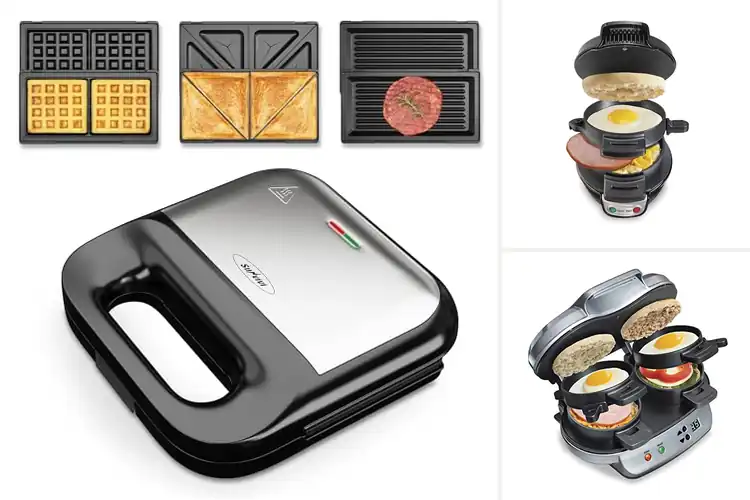 Detailed view of 10 Best Breakfast Sandwich Makers for Quick, Tasty Meals