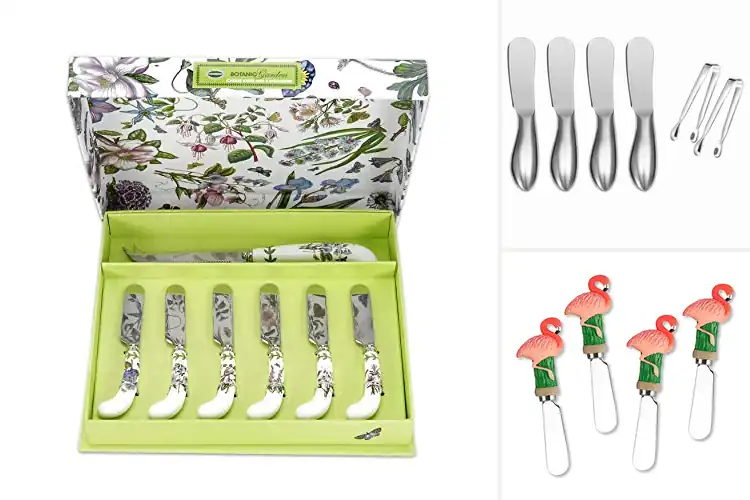 Detailed view of 12 Best Brunch Cheese Spreaders to Elevate Your Table Setting