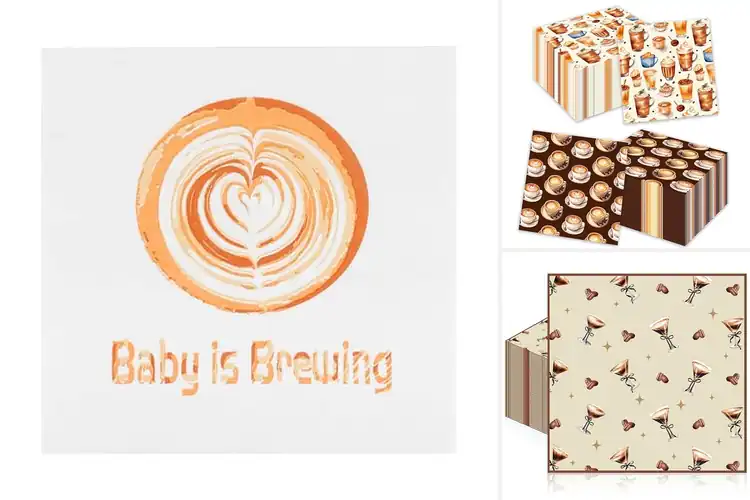 Detailed view of 9 Best Brunch Coffee Bar Napkins: Stylish & Spill-Free