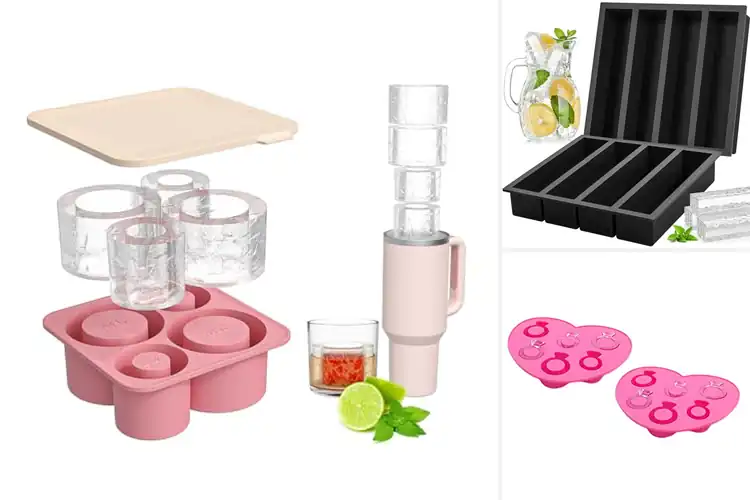 Detailed view of 10 Best Brunch Ice Molds for Stylish, Cool Drinks