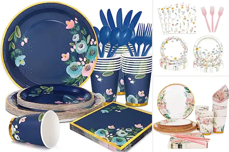 Detailed view of 10 Best Brunch Paper Goods for Style and Easy Cleanup