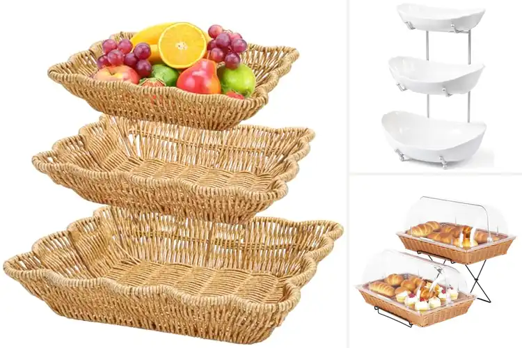 Detailed view of 10 Best Brunch Serving Baskets: Elevate Every Table