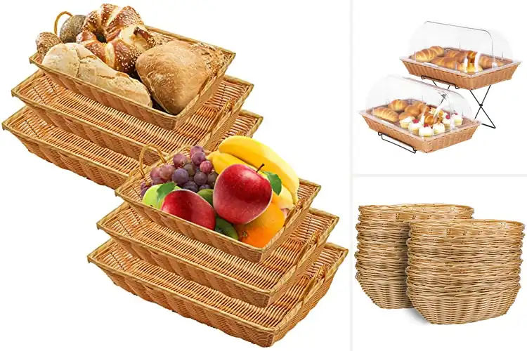 Detailed view of 10 Best Brunch Snack Display Baskets for Effortless Hosting