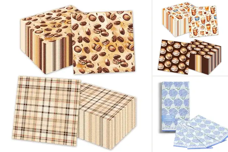 Detailed view of 10 Best Brunch Themed Napkins to Elevate Your Table Setting