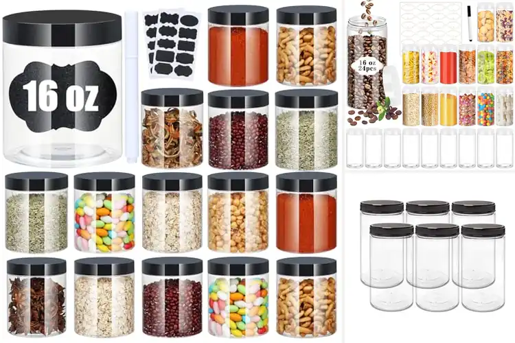 Detailed view of Best Bulk Storage Jars