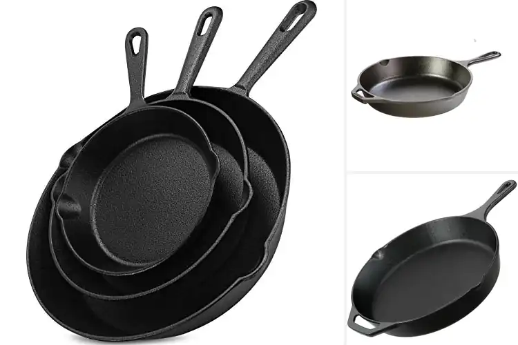 Detailed view of 10 Best Campfire Cast Iron Skillets for Even Cooks