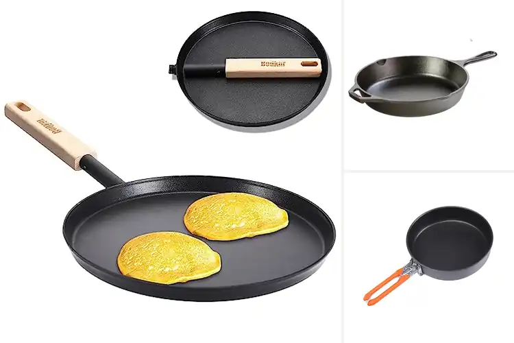 Detailed view of 10 Best Camping Skillet for Tasty Campfire Meals