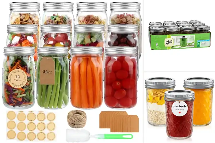 Detailed view of 10 Best Canning Jars for Perfect Pickles