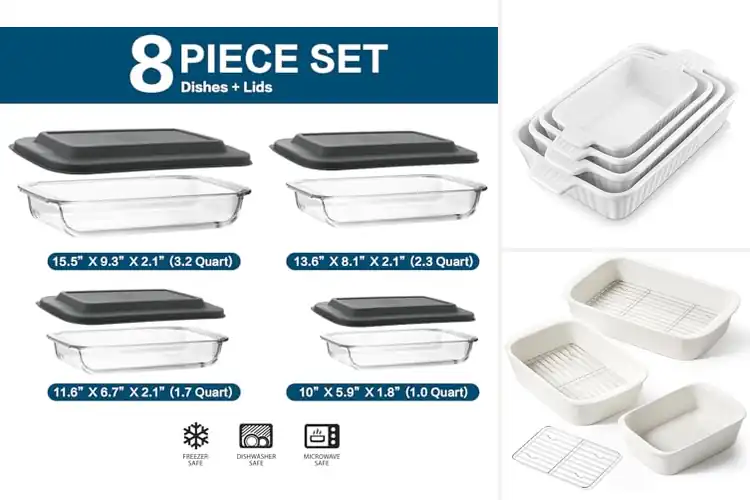 Detailed view of 10 Best Casserole Pans for Effortless Family Feasts