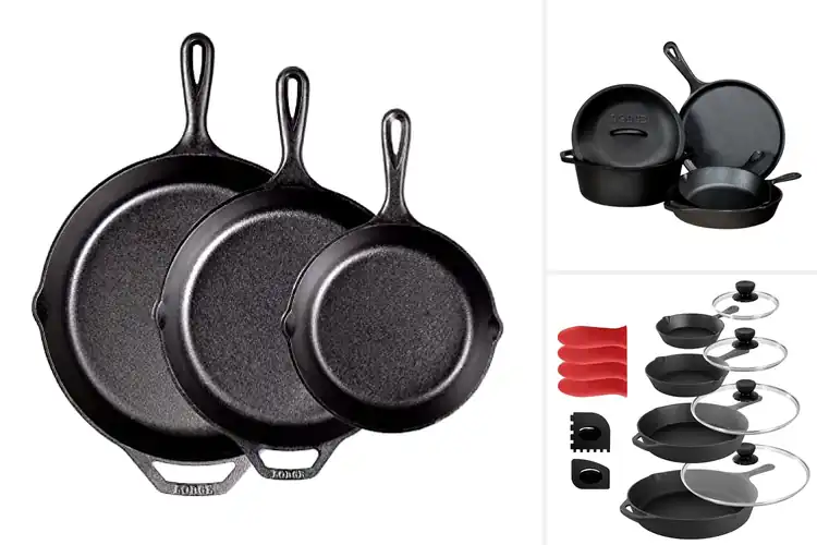 Detailed view of Best Cast Iron Skillet Sets For Home Cooks