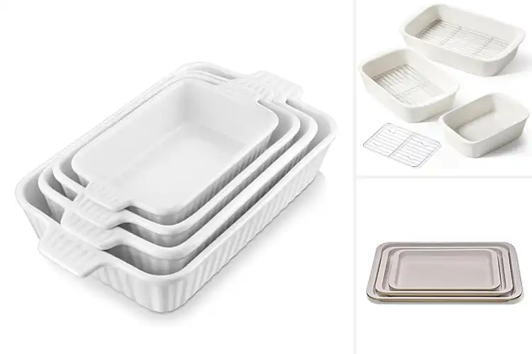 Detailed view of Best Ceramic Bakeware: Effortless Baking & Easy Cleanup