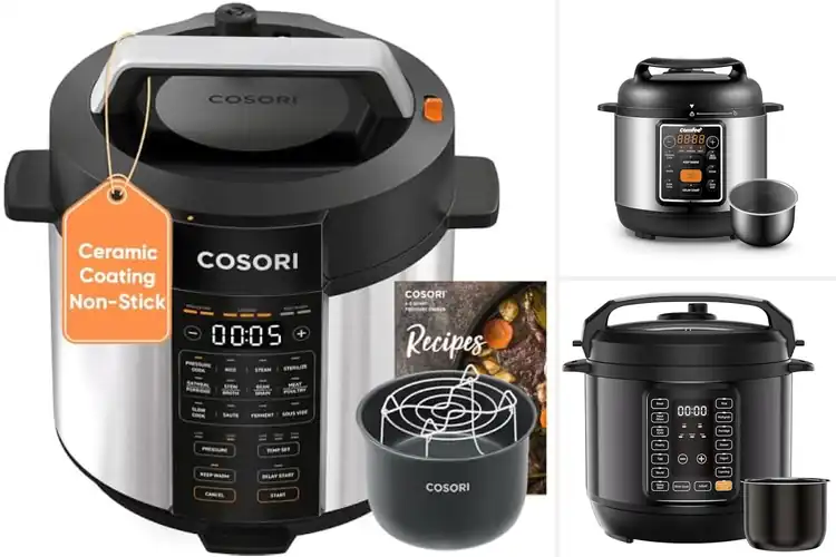 Detailed view of Best Ceramic Coated Pressure Cookers