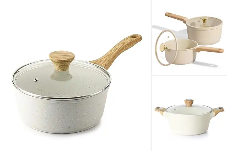 Detailed view of Best Ceramic Nonstick Pot