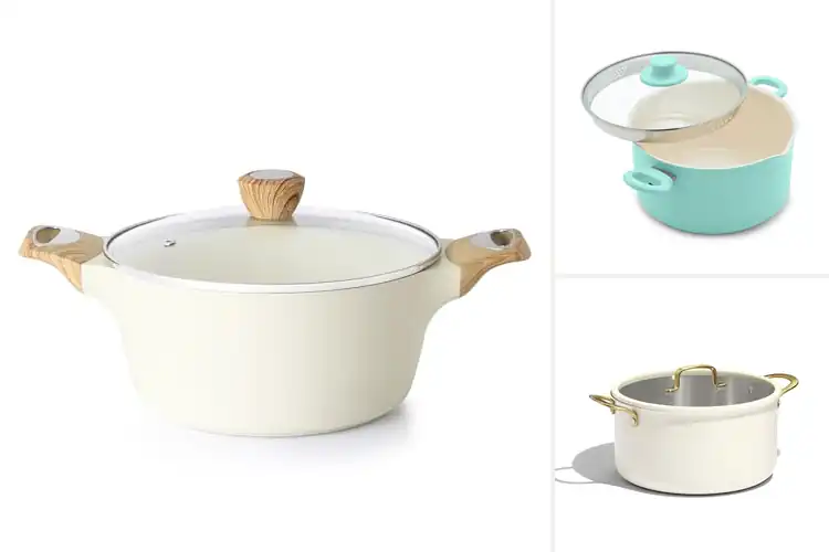 Detailed view of Best Ceramic Stock Pot: Top 10 Picks for Healthy Cooking