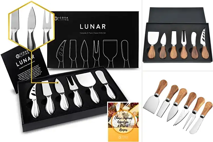 Detailed view of 10 Best Cheese Knives Sets for Perfect Slicing