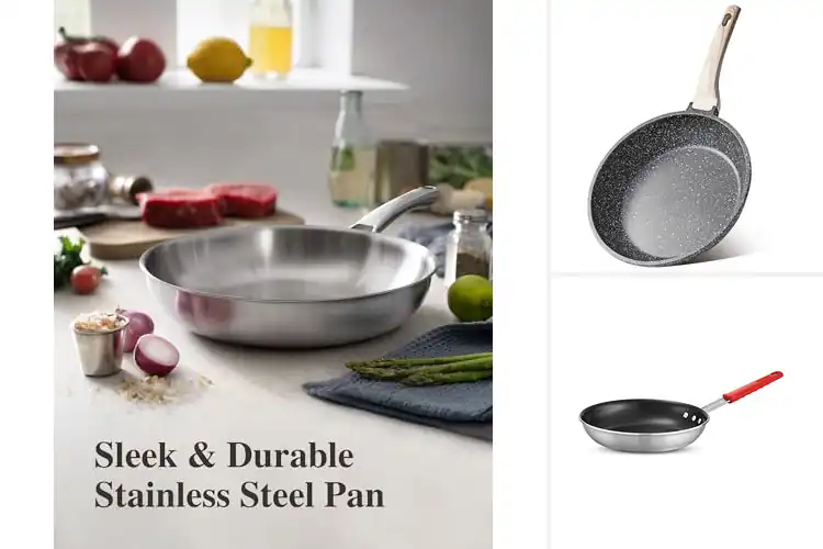 Detailed view of 10 Best Chef Frying Pans: Even Heat & Easy Clean