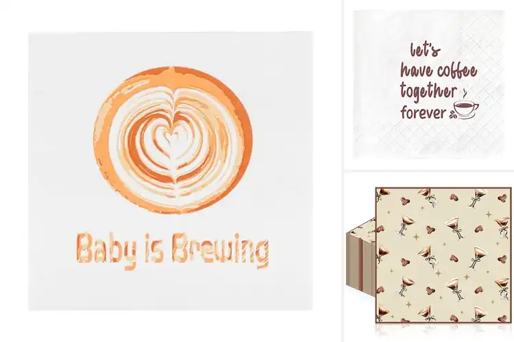 Detailed view of 11 Best Coffee Bar Brunch Napkins: Soft, Strong & Easy to Clean