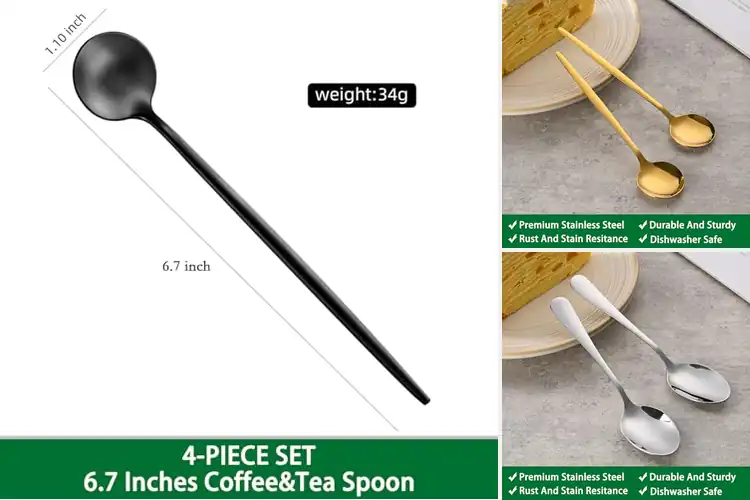 Detailed view of 10 Best Coffee Spoons for Perfect Sips Every Time