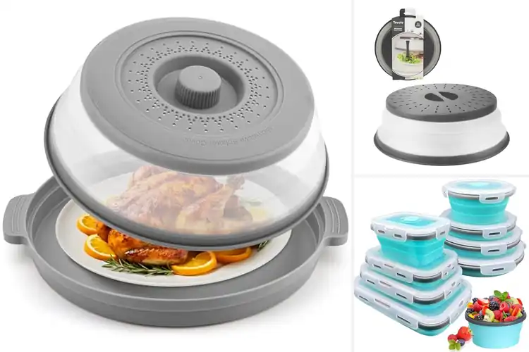 Detailed view of 10 Best Collapsible Silicone Lids: Declutter & Save Space