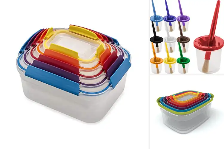 Detailed view of Best Color Coordinated Lids Set
