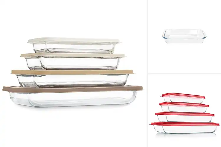 Detailed view of Best Colorful Glass Baking Dish