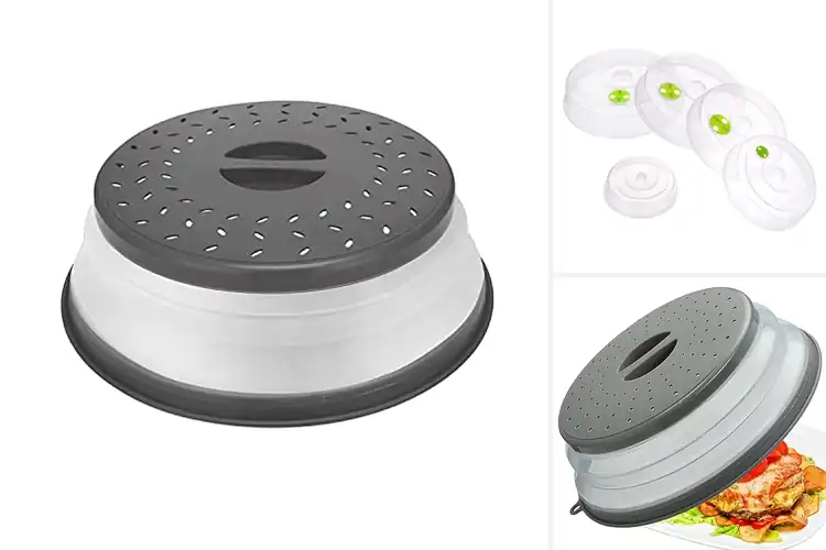 Detailed view of 10 Best Compact Microwave Covers for Clean Kitchens