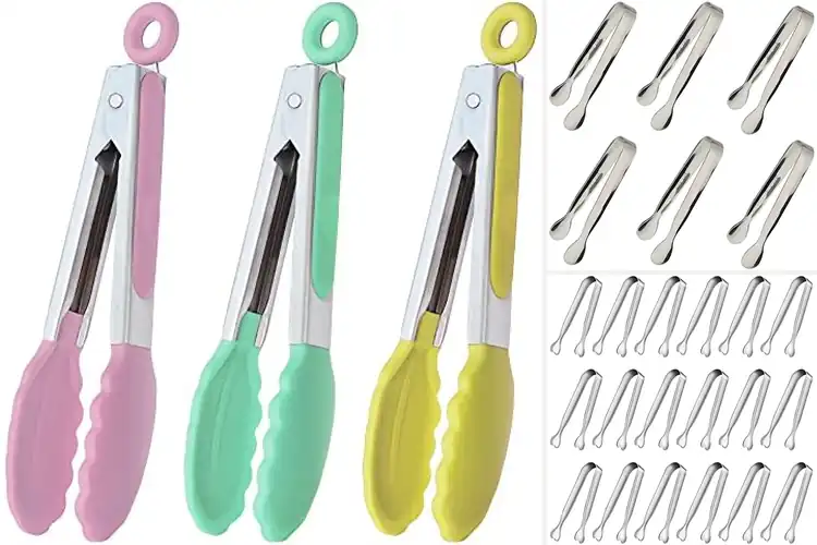 Detailed view of 10 Best Dessert Tongs to Impress Guests Gracefully