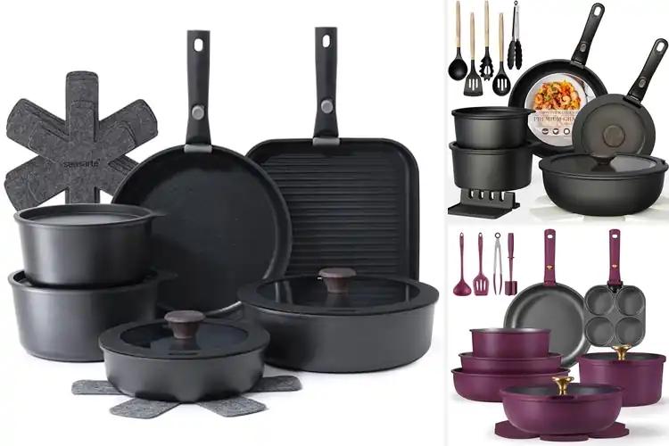 Detailed view of Best Detachable Handle Cookware Sets