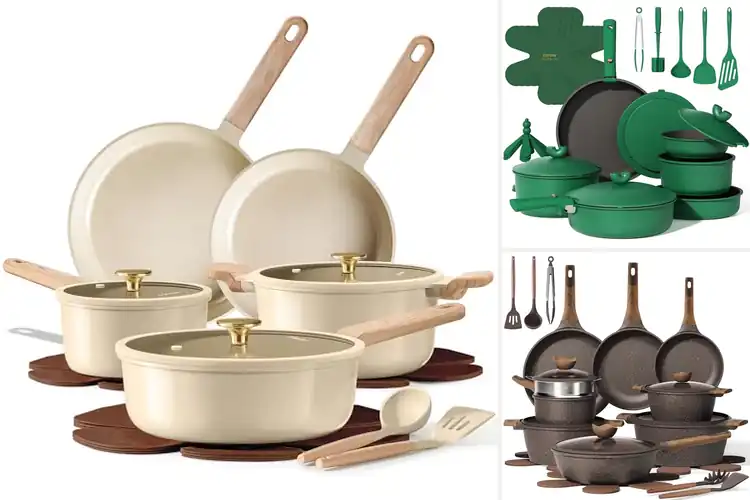 Detailed view of 10 Best Die-Cast Aluminum Cookware Sets: Faster & Easier