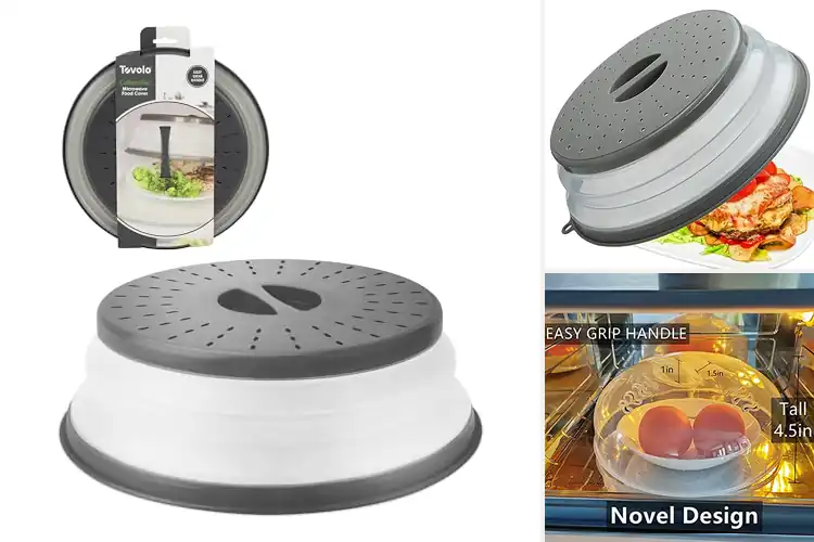 Detailed view of 10 Best Dishwasher Safe Microwave Covers for Clean Cooking