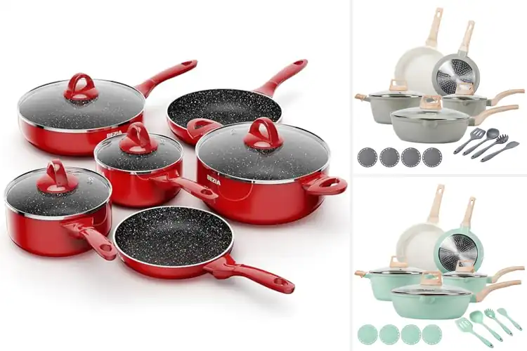 Detailed view of Best Durable Bakelite Pots and Pans