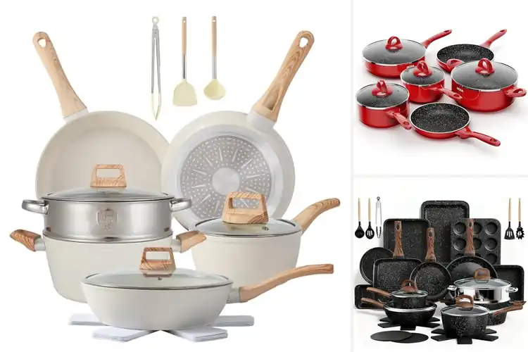 Detailed view of Best Durable Bakelite Pots And Pans Sets