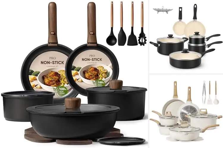 Detailed view of Best Easy Clean Nonstick Pots And Pans