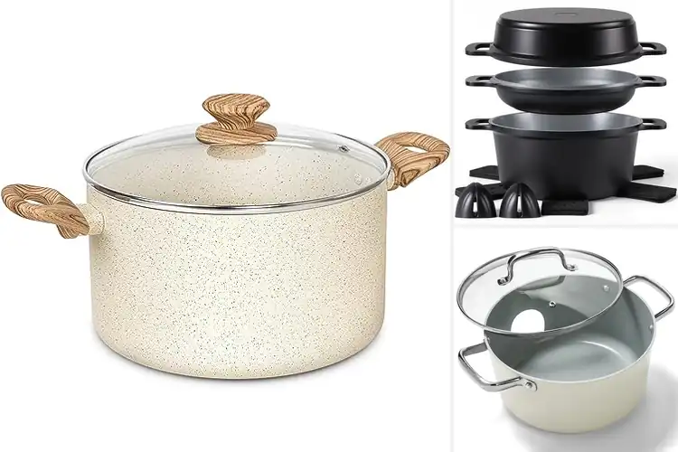 Detailed view of Best Easy Clean Stockpots For Quick Rinse