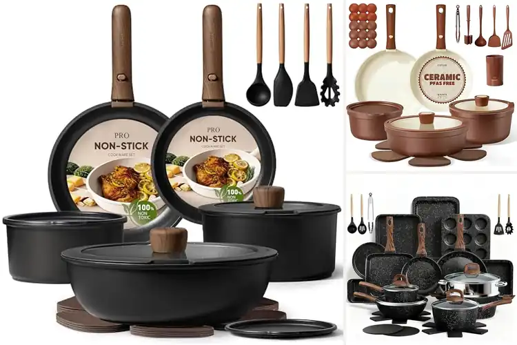 Detailed view of Best Easy Cleaning Non-Stick Sets
