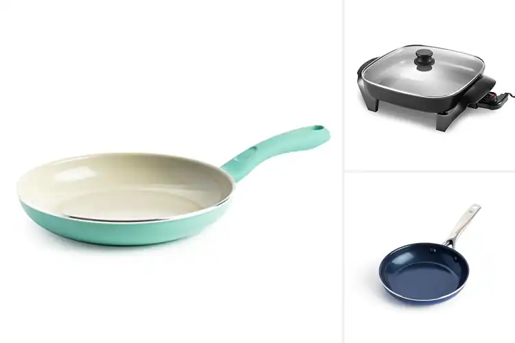 Detailed view of Best Easy Cleanup Ceramic Skillet