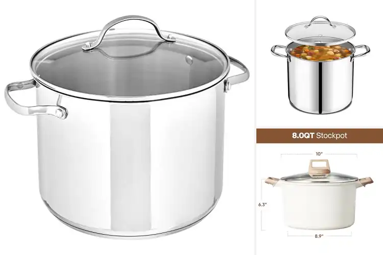 Detailed view of Best Easy To Clean Stockpot