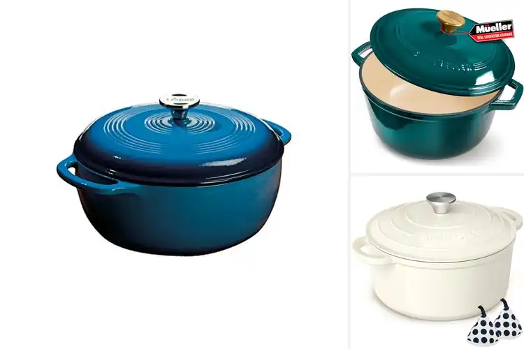 Detailed view of 10 Best Enameled Cast Iron Dutch Ovens: Cook Like a Pro
