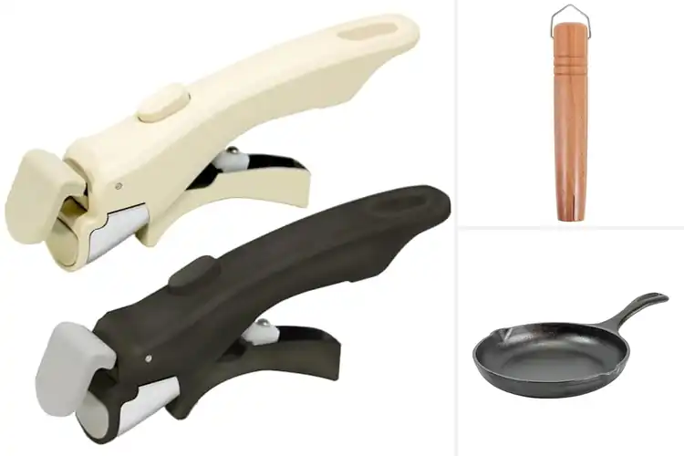 Detailed view of Best Ergonomic Handle Skillets