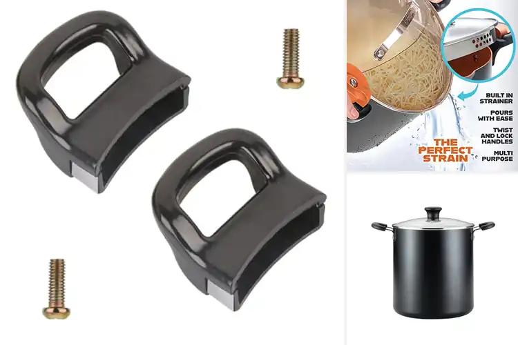Detailed view of Best Ergonomic Handles Stock Pots: Cook Easier