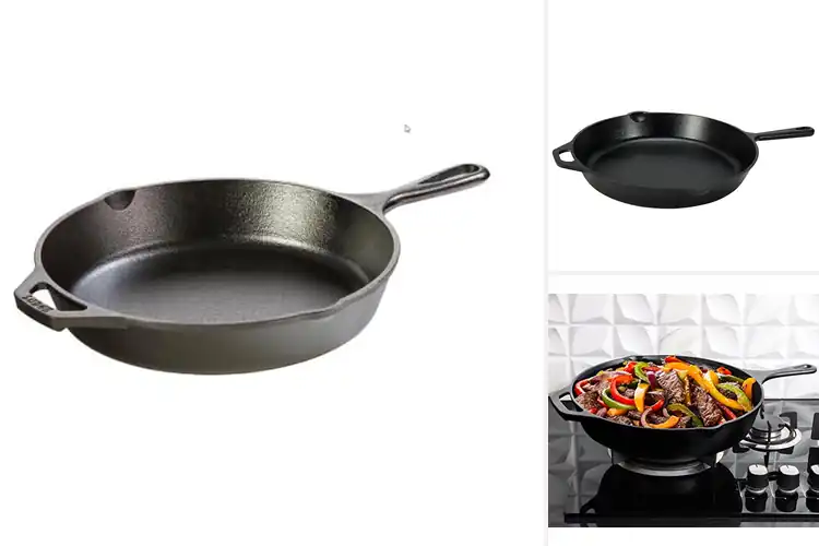 Detailed view of 10 Best Even-Heating Cast Iron Skillets: Cook Like a Pro