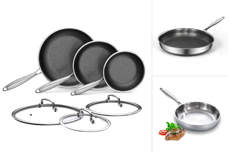 Detailed view of 10 Best Flat Bottom Skillets for Effortless Cooking